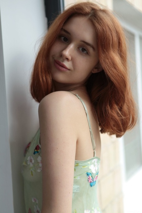 innocent redhead teen free image